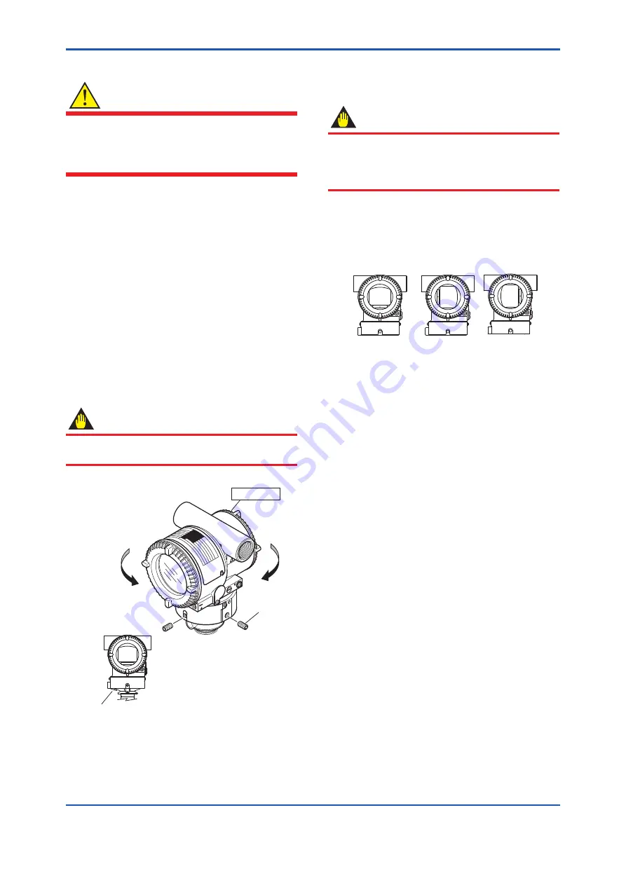 YOKOGAWA DPharp EJXC40A User Manual Download Page 35