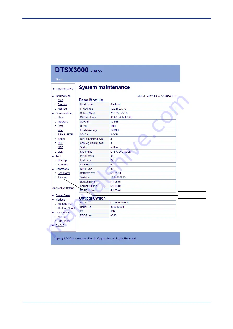 YOKOGAWA DTSXL User Manual Download Page 114