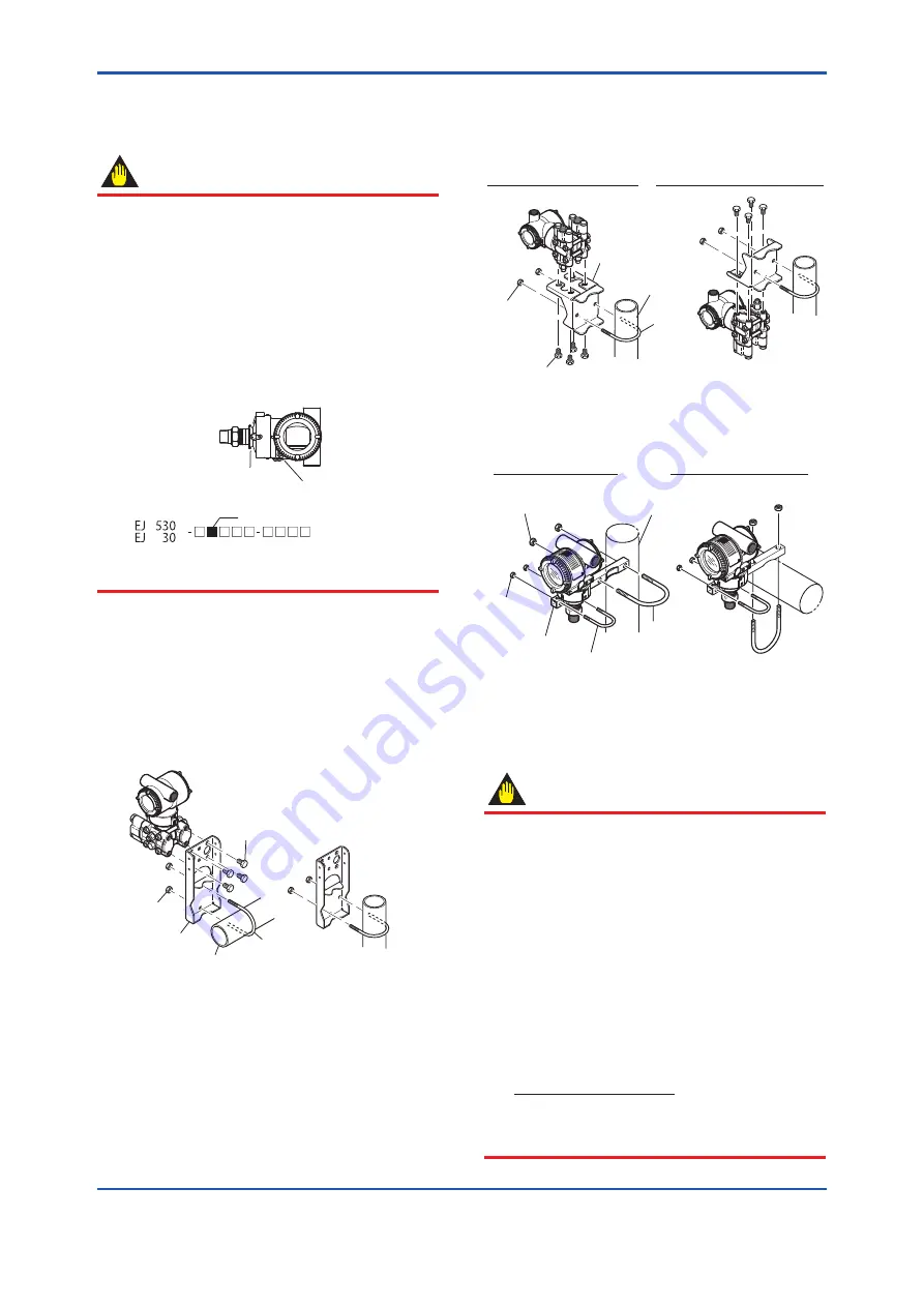 YOKOGAWA EJX Series User Manual Download Page 20