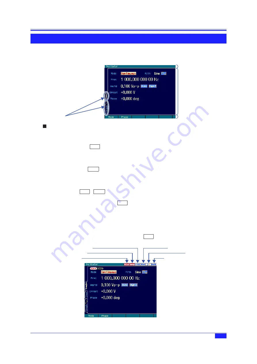 YOKOGAWA FG420 User Manual Download Page 43