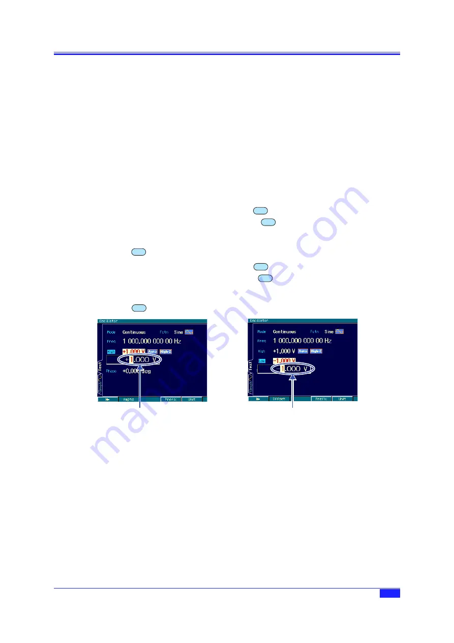 YOKOGAWA FG420 User Manual Download Page 69