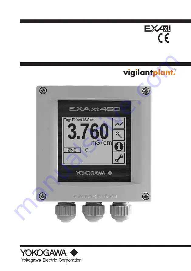 YOKOGAWA ISC450G User Manual Download Page 1