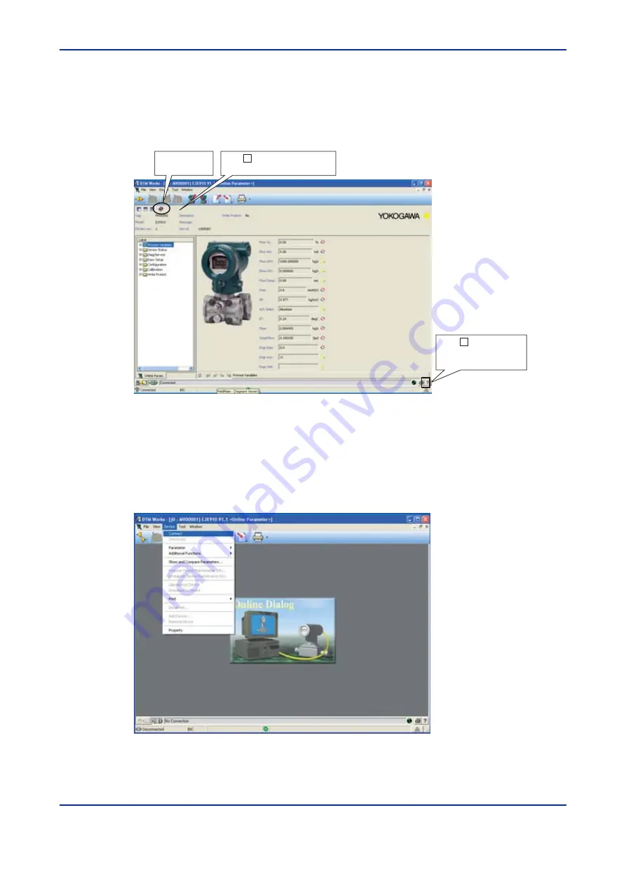 YOKOGAWA vigilantplant EJXMVTool FSA120 Скачать руководство пользователя страница 54