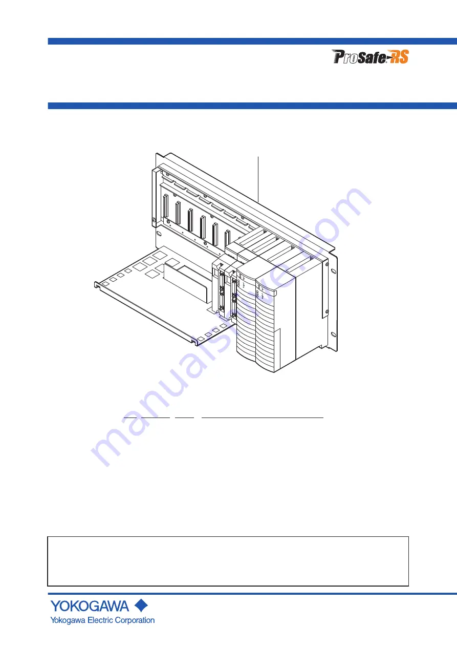 YOKOGAWA vigilantplant ProSafe-RS User Manual Download Page 255