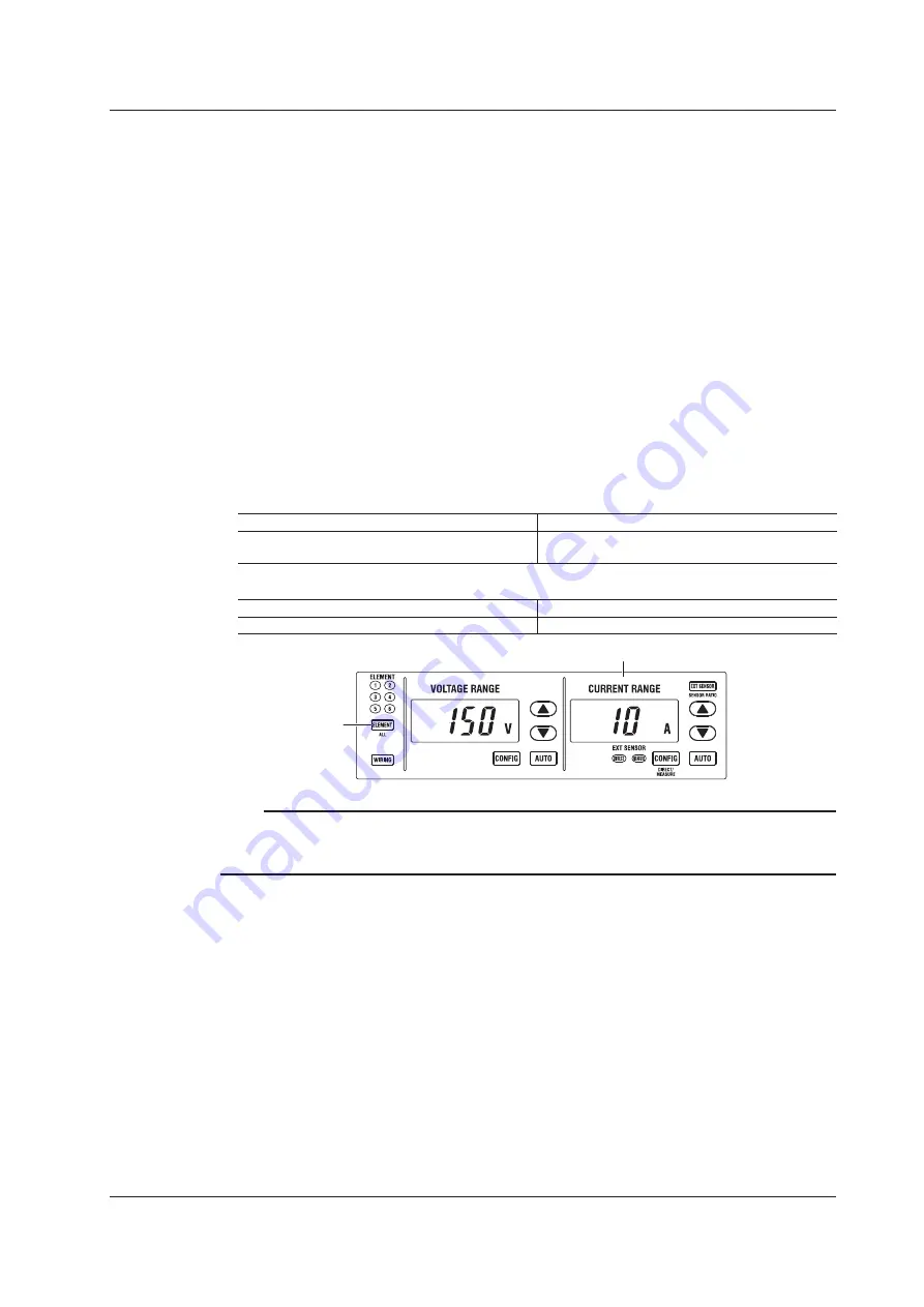 YOKOGAWA WT1801E User Manual Download Page 14