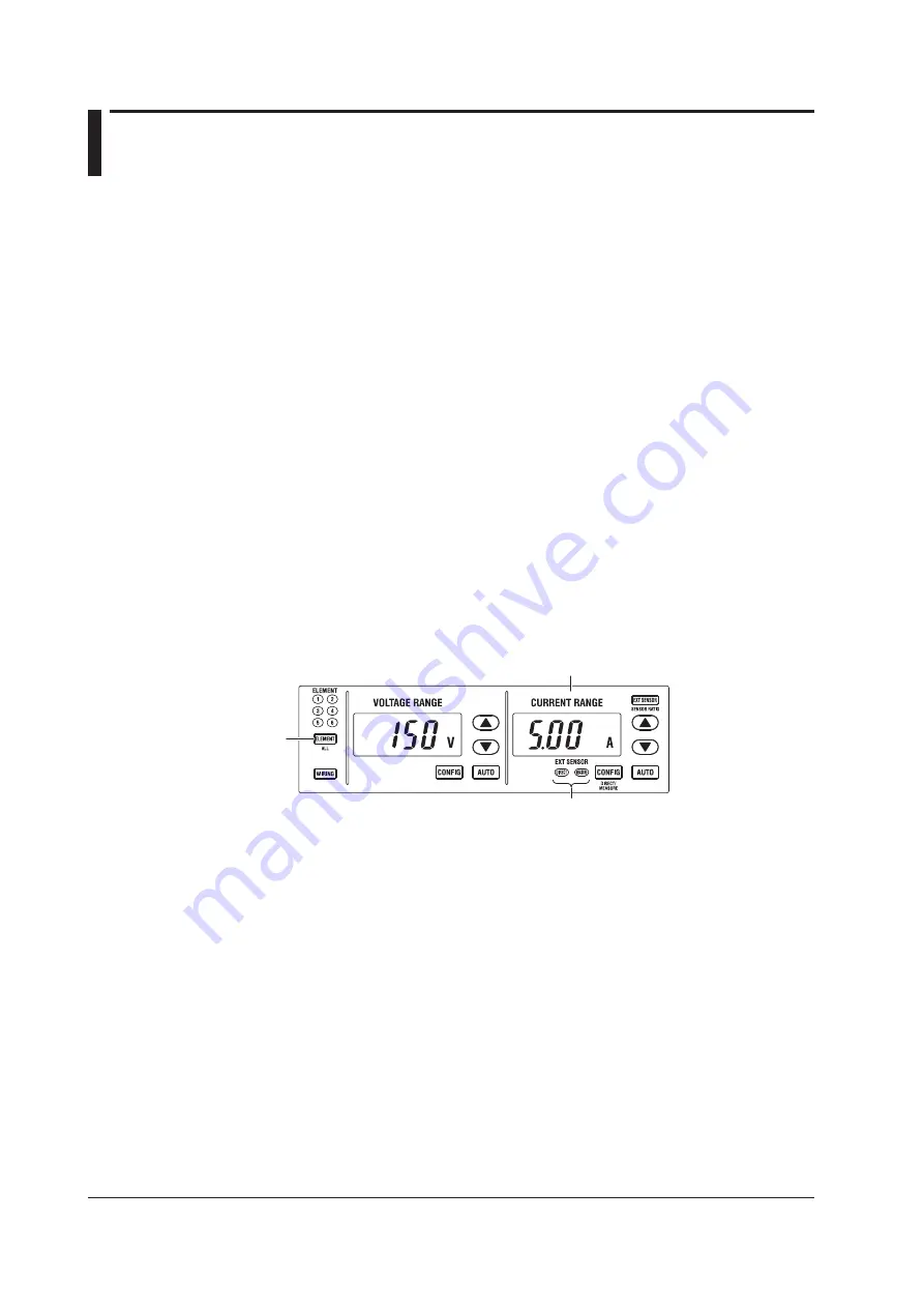 YOKOGAWA WT1801E User Manual Download Page 17