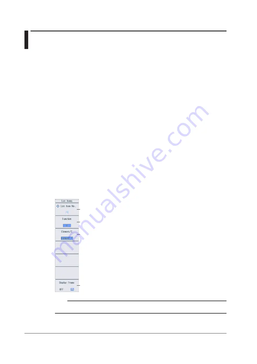 YOKOGAWA WT1801E User Manual Download Page 51