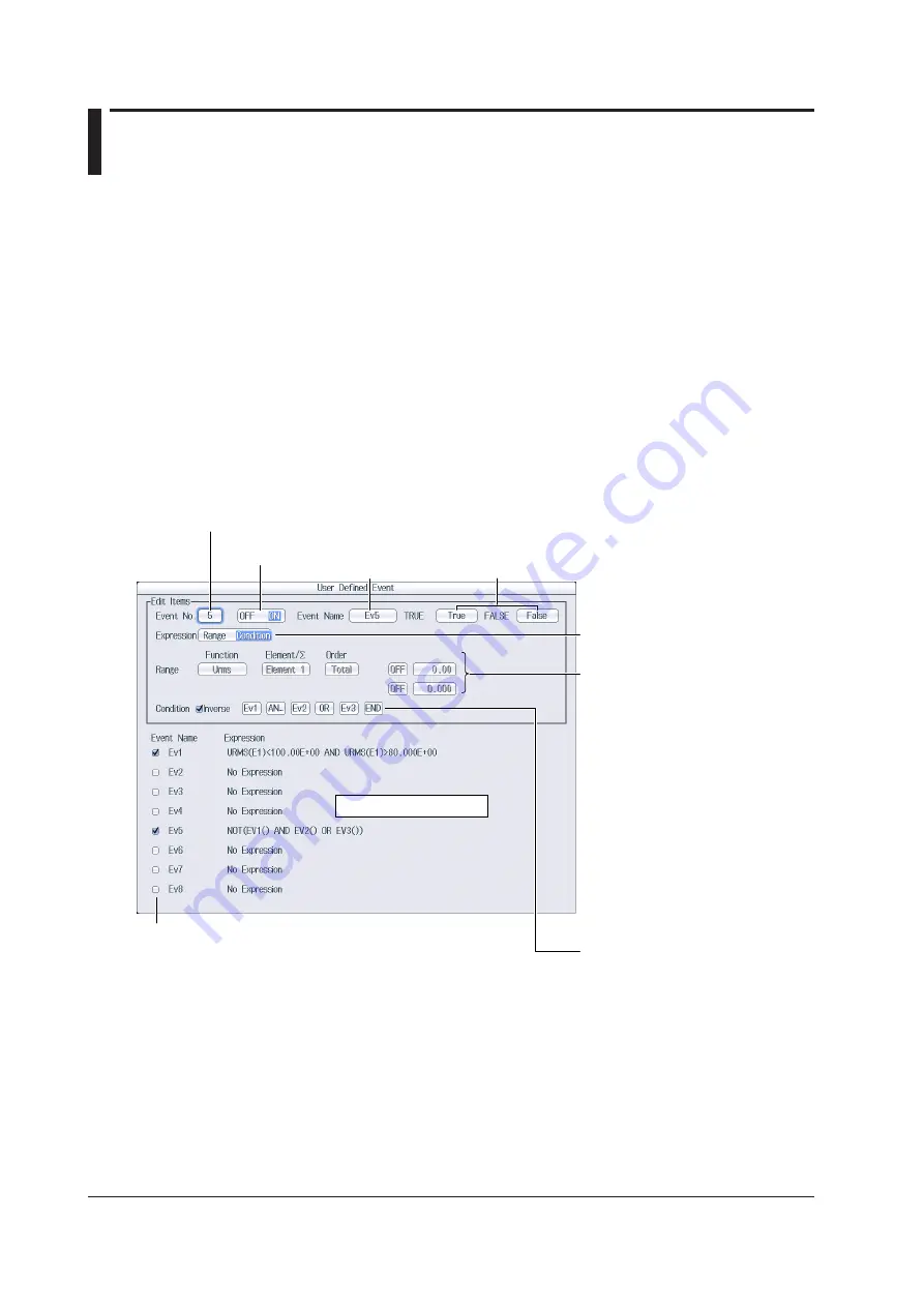 YOKOGAWA WT1801E User Manual Download Page 58