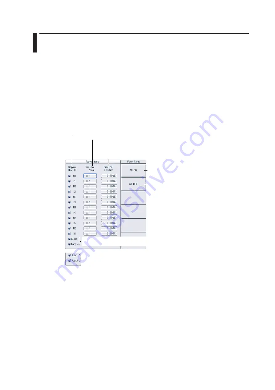 YOKOGAWA WT1801E User Manual Download Page 72