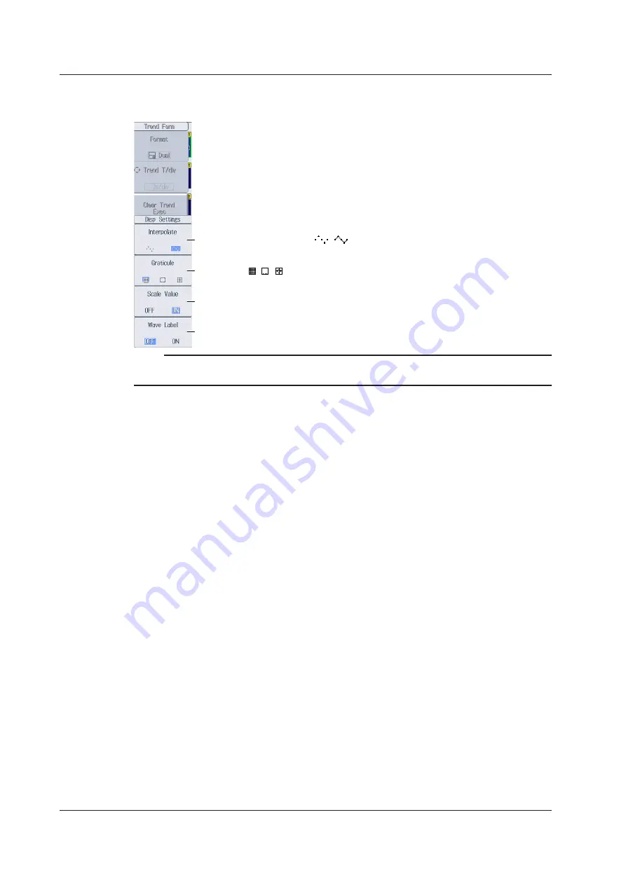 YOKOGAWA WT1801E User Manual Download Page 74