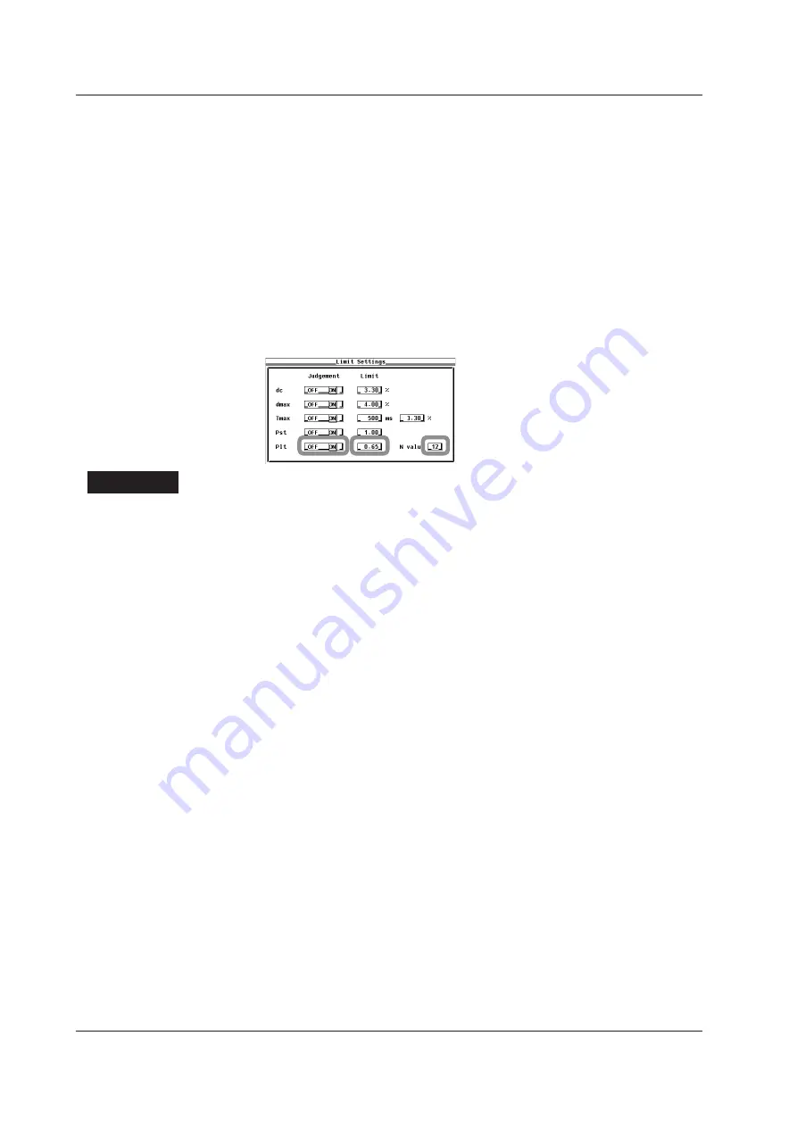 YOKOGAWA WT3002E User Manual Download Page 217