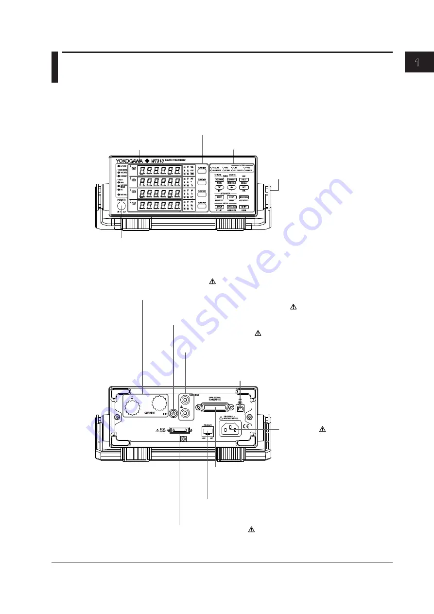 YOKOGAWA WT332 User Manual Download Page 17