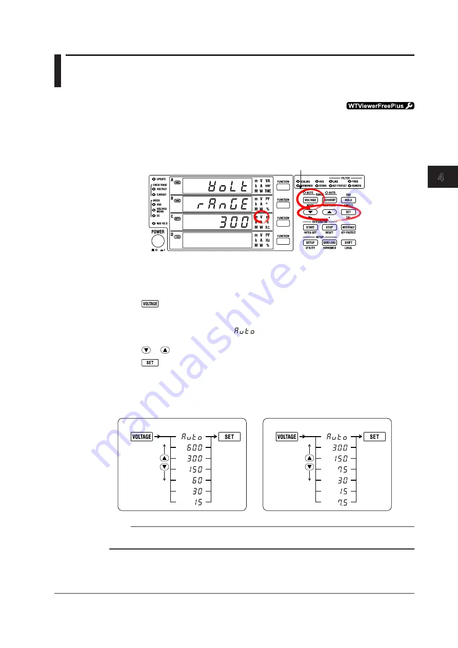 YOKOGAWA WT332 User Manual Download Page 81