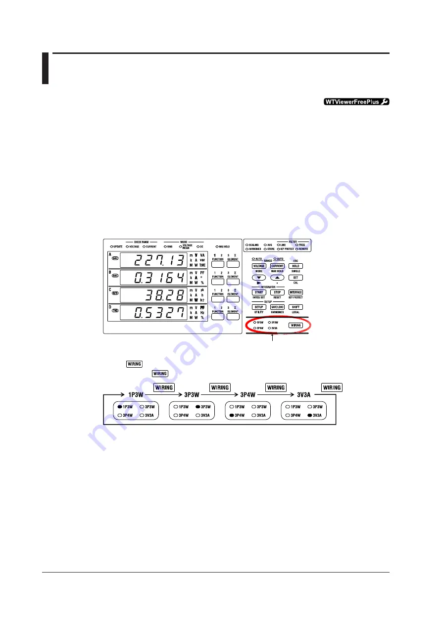 YOKOGAWA WT332E Скачать руководство пользователя страница 96