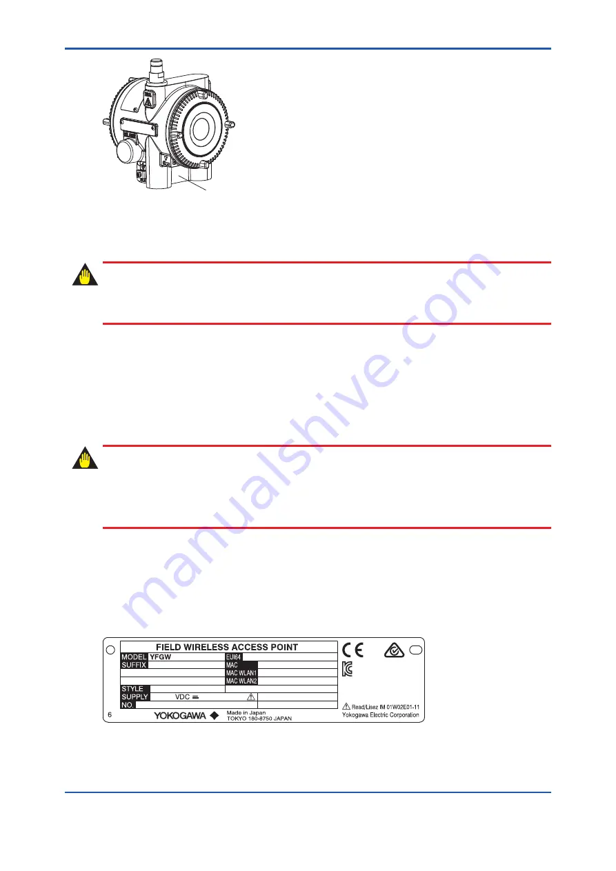 YOKOGAWA YFGW510 User Manual Download Page 35