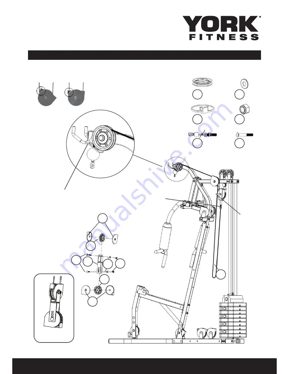 York Fitness 50031 Owner'S Manual Download Page 21