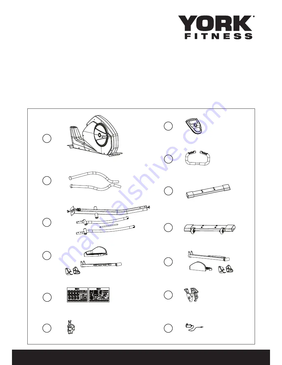 York Fitness 52059 Owner'S Manual Download Page 5