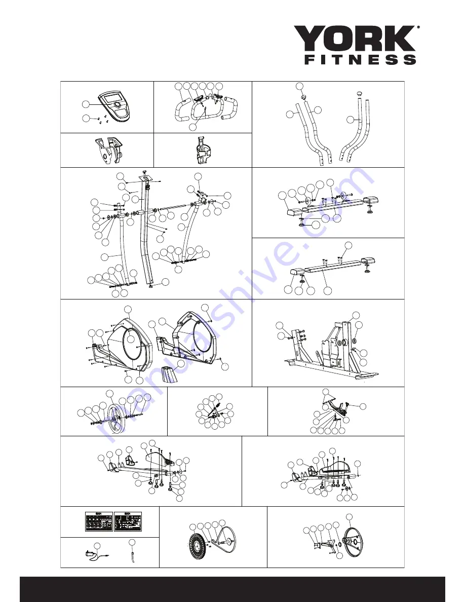 York Fitness 52059 Скачать руководство пользователя страница 21