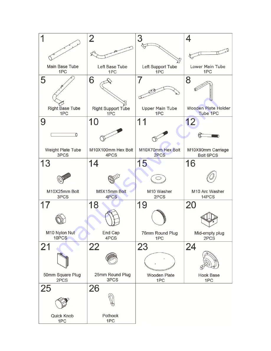 York Fitness 90006A Owner'S Manual Download Page 3