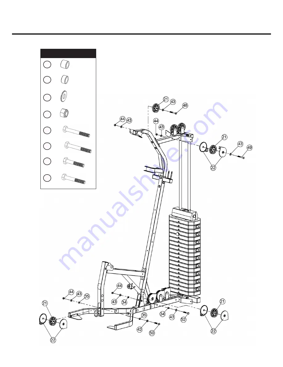 York Fitness anniversary g201 Owner'S Manual Download Page 12