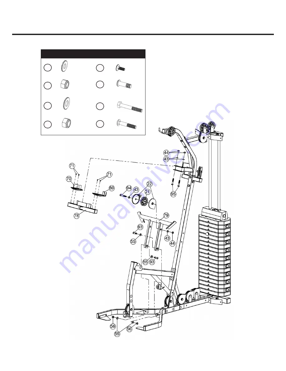 York Fitness anniversary g201 Owner'S Manual Download Page 14