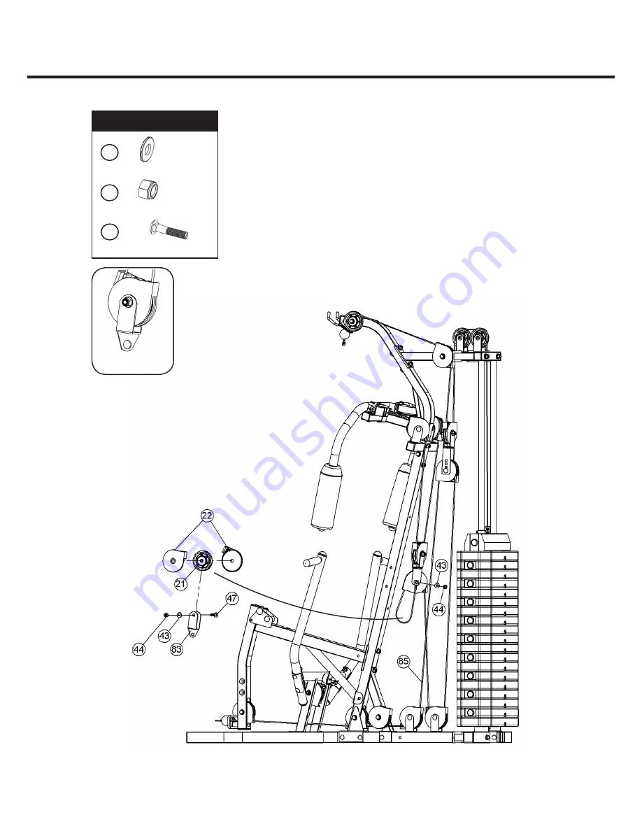 York Fitness anniversary g201 Owner'S Manual Download Page 18