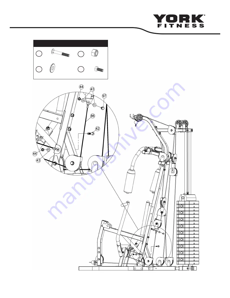 York Fitness anniversary g201 Owner'S Manual Download Page 19