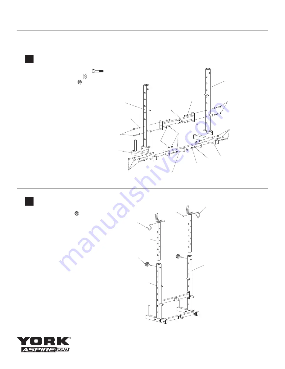 York Fitness ASPIRE 220 Instruction Manual Download Page 6