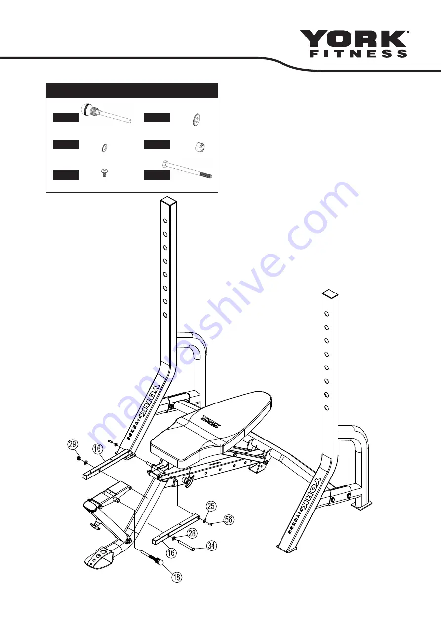 York Fitness Diamond 45104 Скачать руководство пользователя страница 11