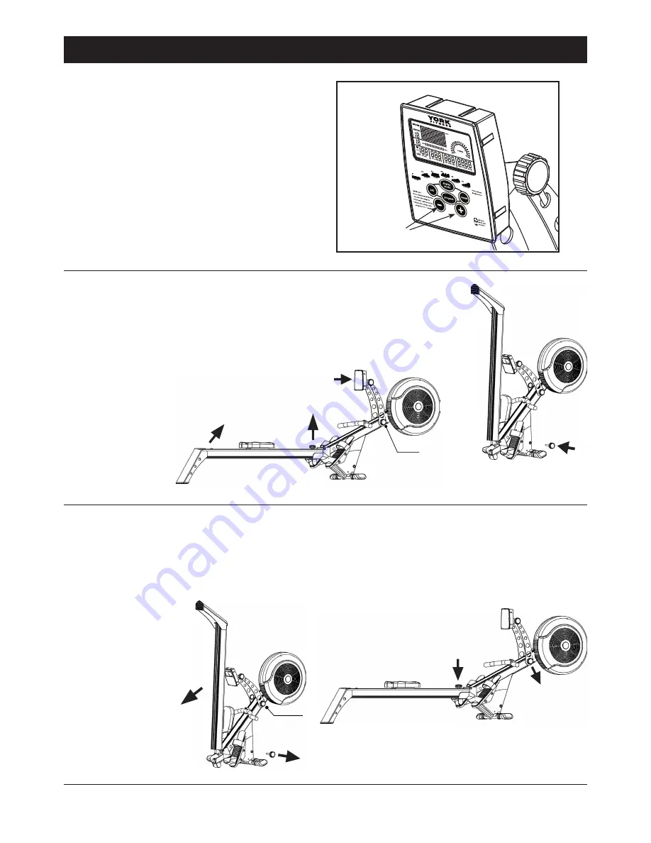 York Fitness Diamond R301 Rower Owner'S Manual Download Page 15