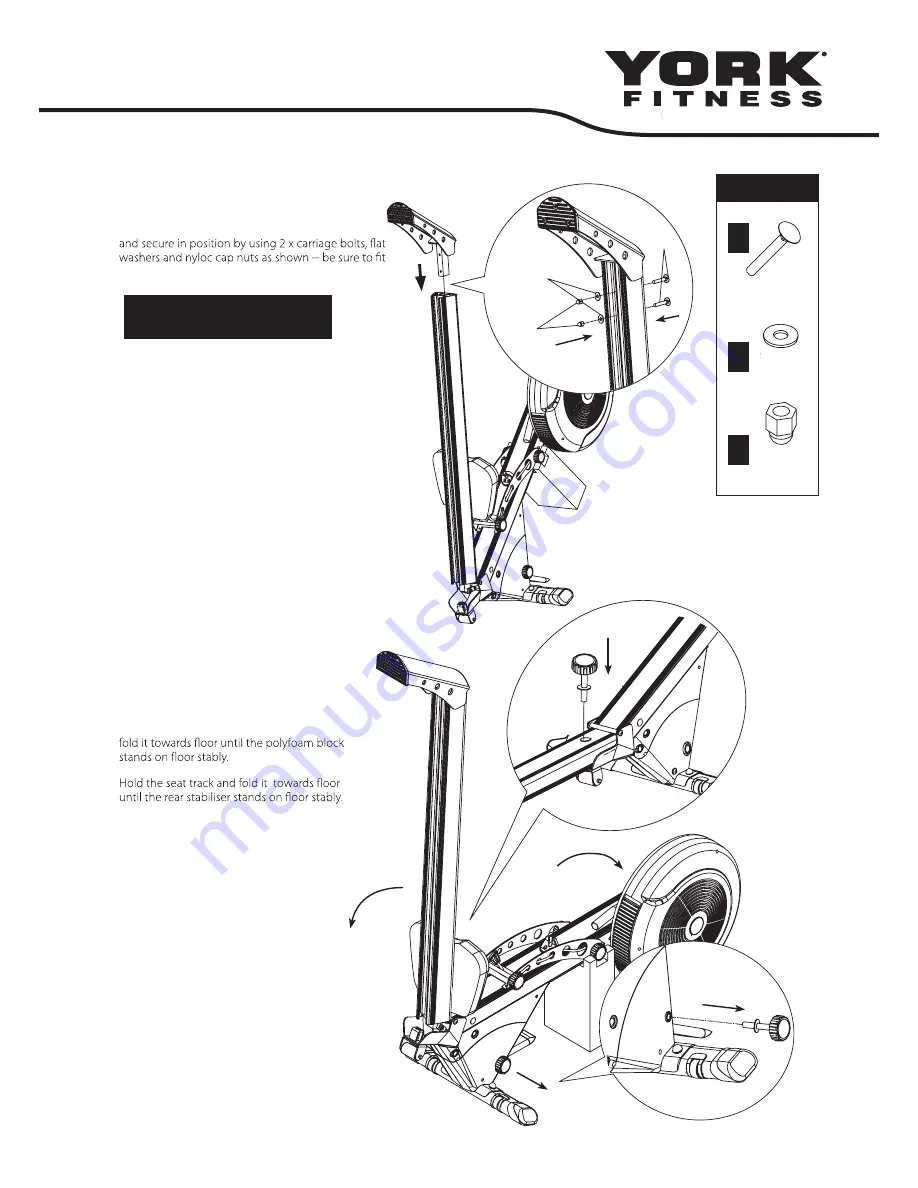 York Fitness Diamond R301Plus Owner'S Manual Download Page 9