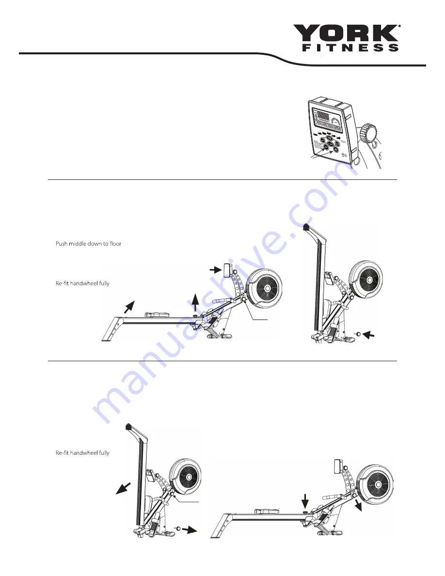 York Fitness Diamond R301Plus Owner'S Manual Download Page 15