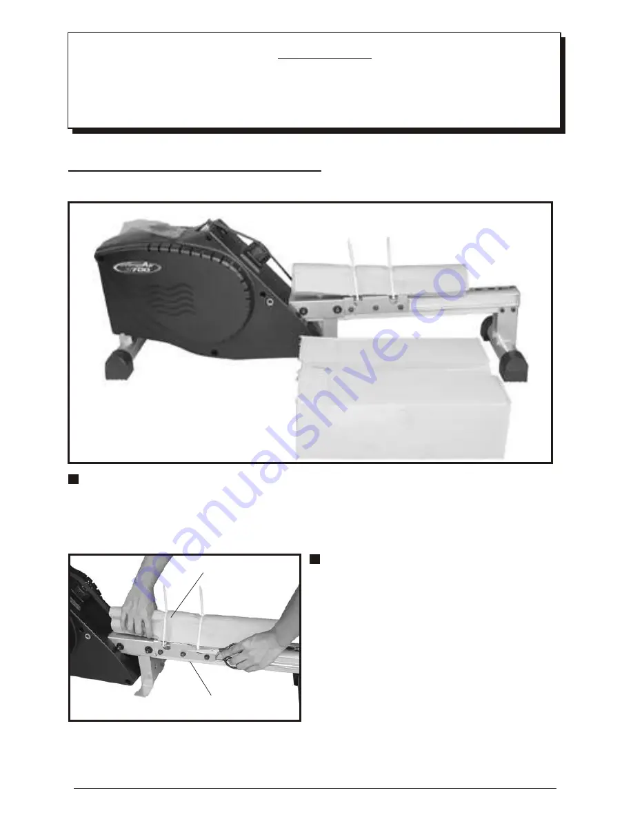 York Fitness MagAir R700 Instruction Manual Download Page 3