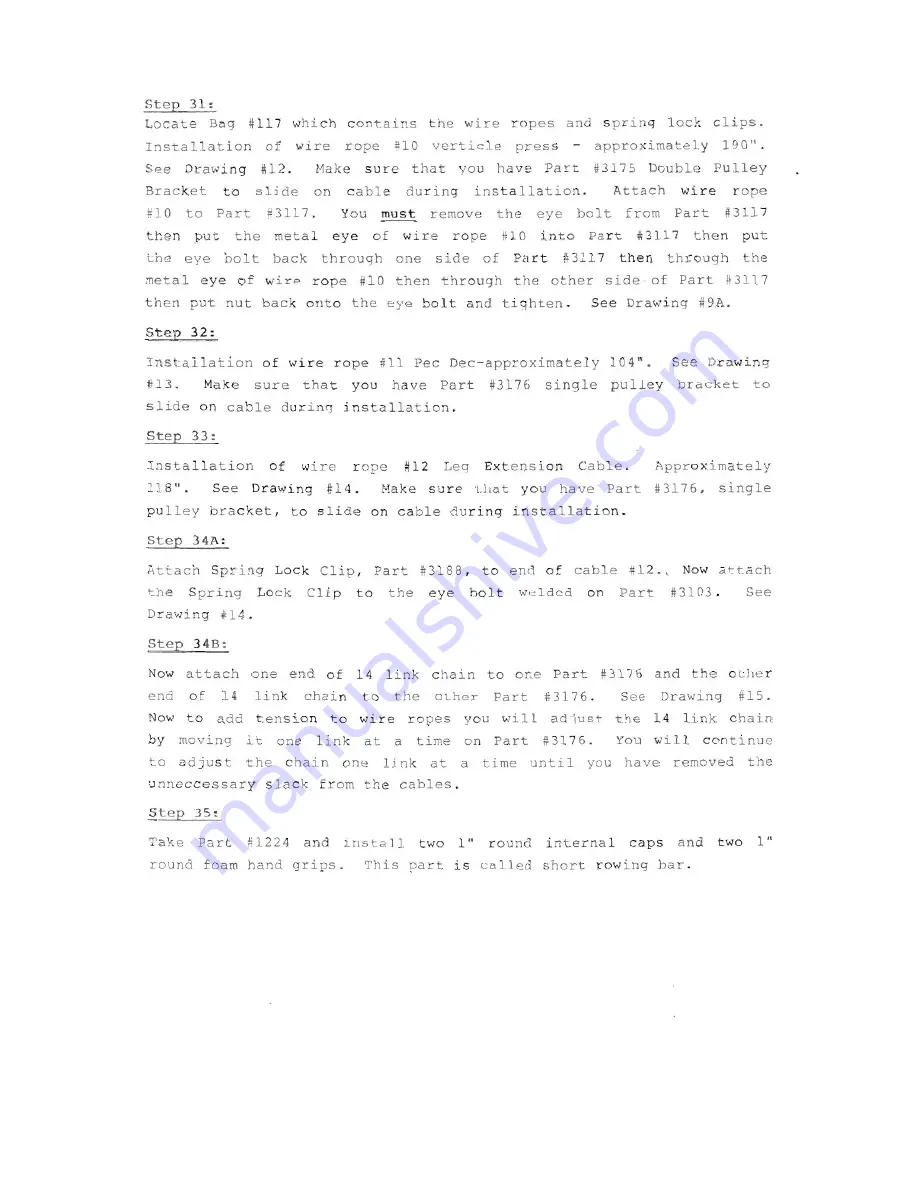 York Fitness Mega Max 3001 Instructions Manual Download Page 12