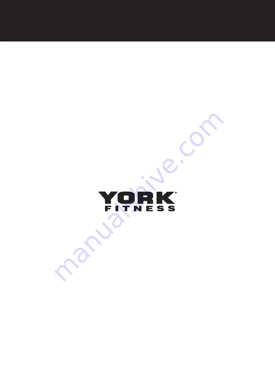 York Fitness PREDATOR 52023 Instruction Manual Download Page 26