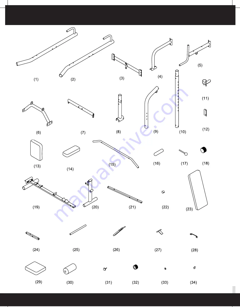 York Fitness Warrior Power YRK45095A Owner'S Manual Download Page 5