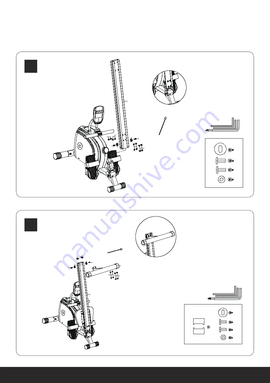 York Fitness Warrior R400 Rower Owner'S Manual Download Page 8