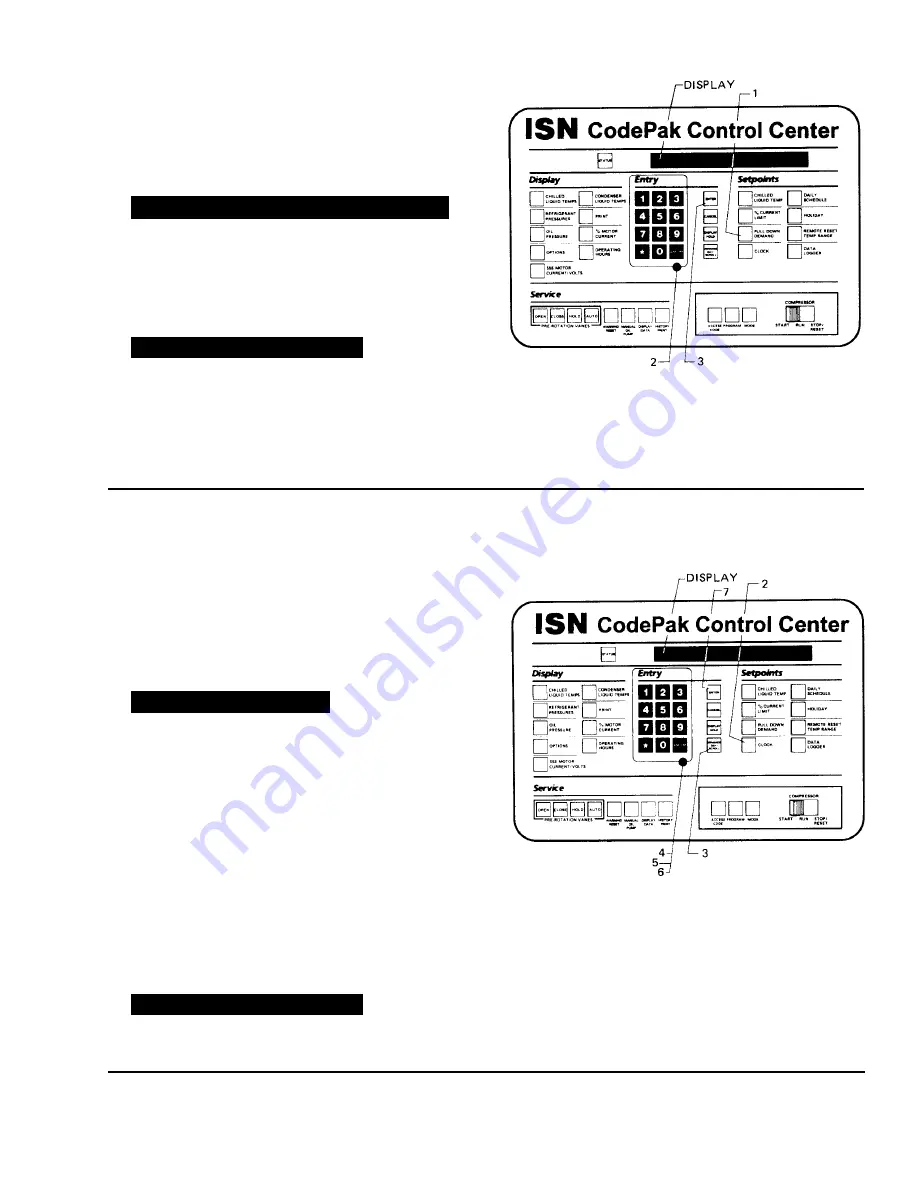 York CodePak YK L1 L1 G4 Operation Manual Download Page 15