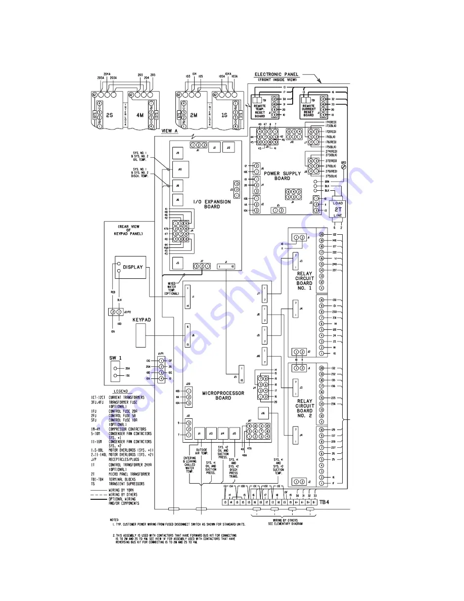 York Millennium YCAS 216X Installation Operation & Maintenance Download Page 70