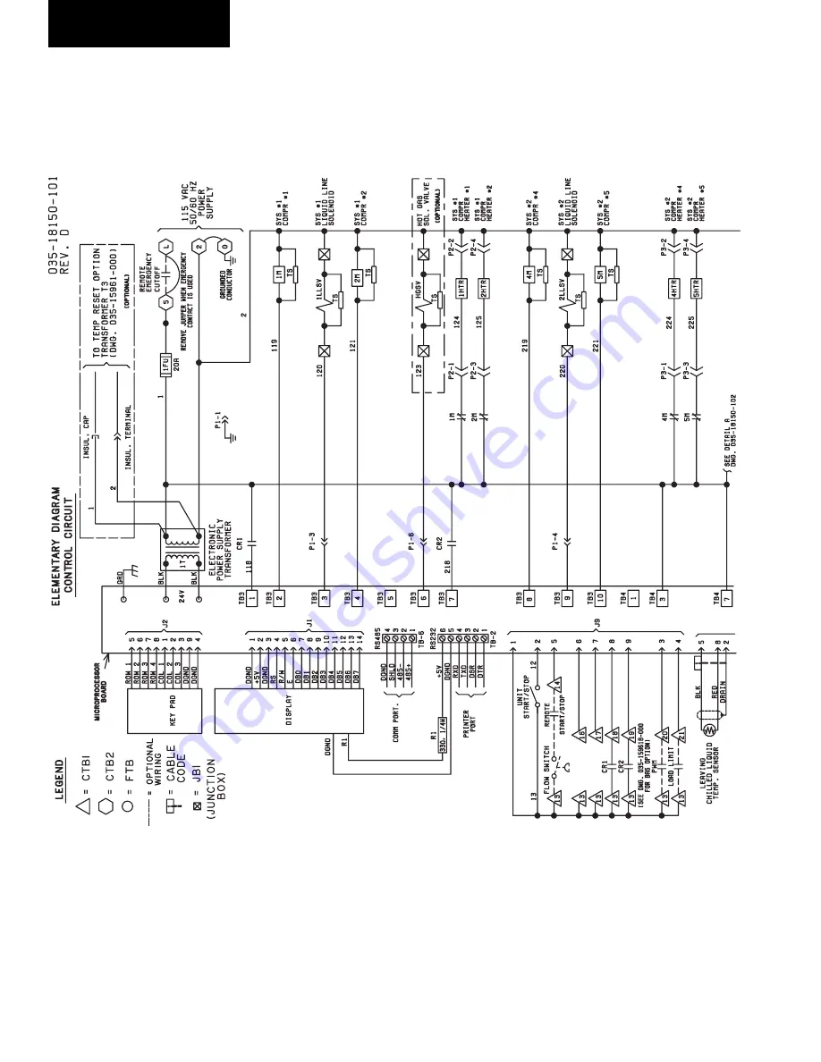 York YCAL0043E Series Скачать руководство пользователя страница 158