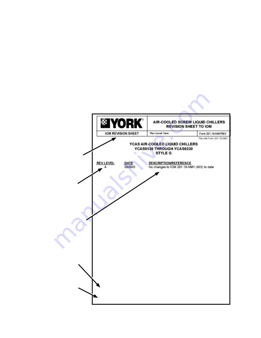 York YCAS0130 Скачать руководство пользователя страница 2