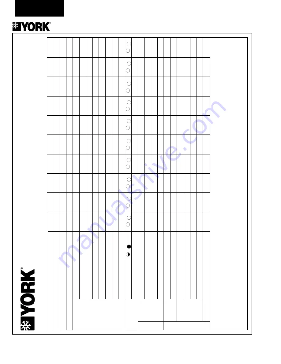 York YCAS0130 Installation, Operation & Maintenance Manual Download Page 196