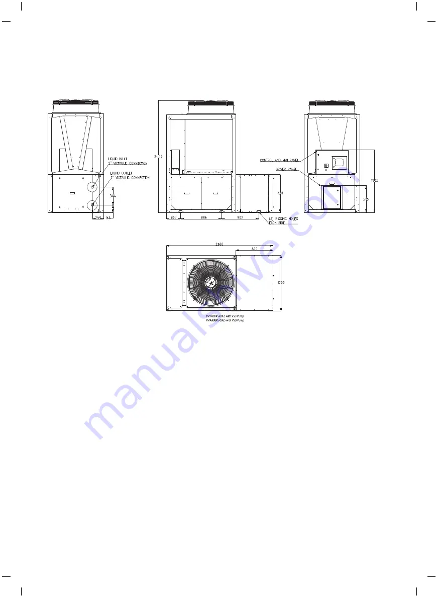 York YMAA 0045 Installation Manual Download Page 66