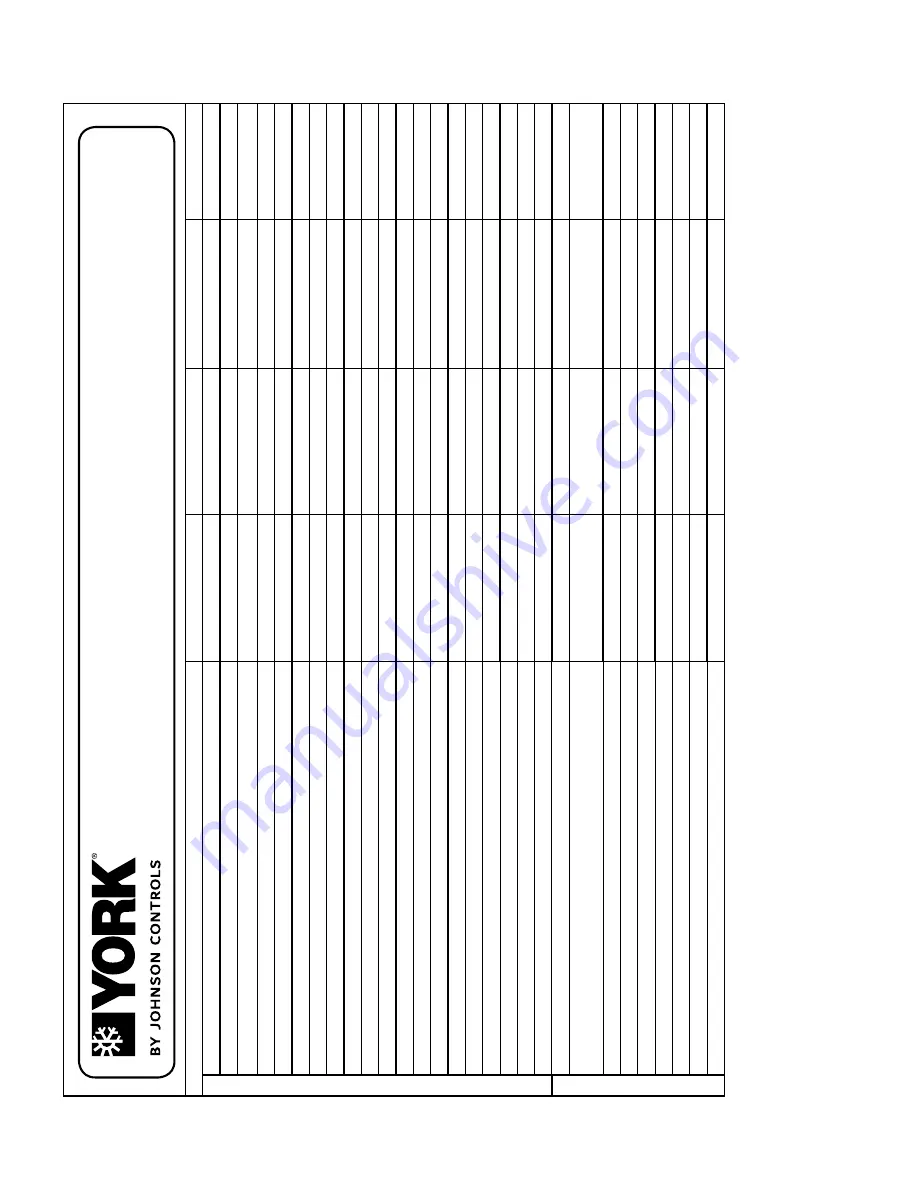 York YST Operation & Maintenance Manual Download Page 82