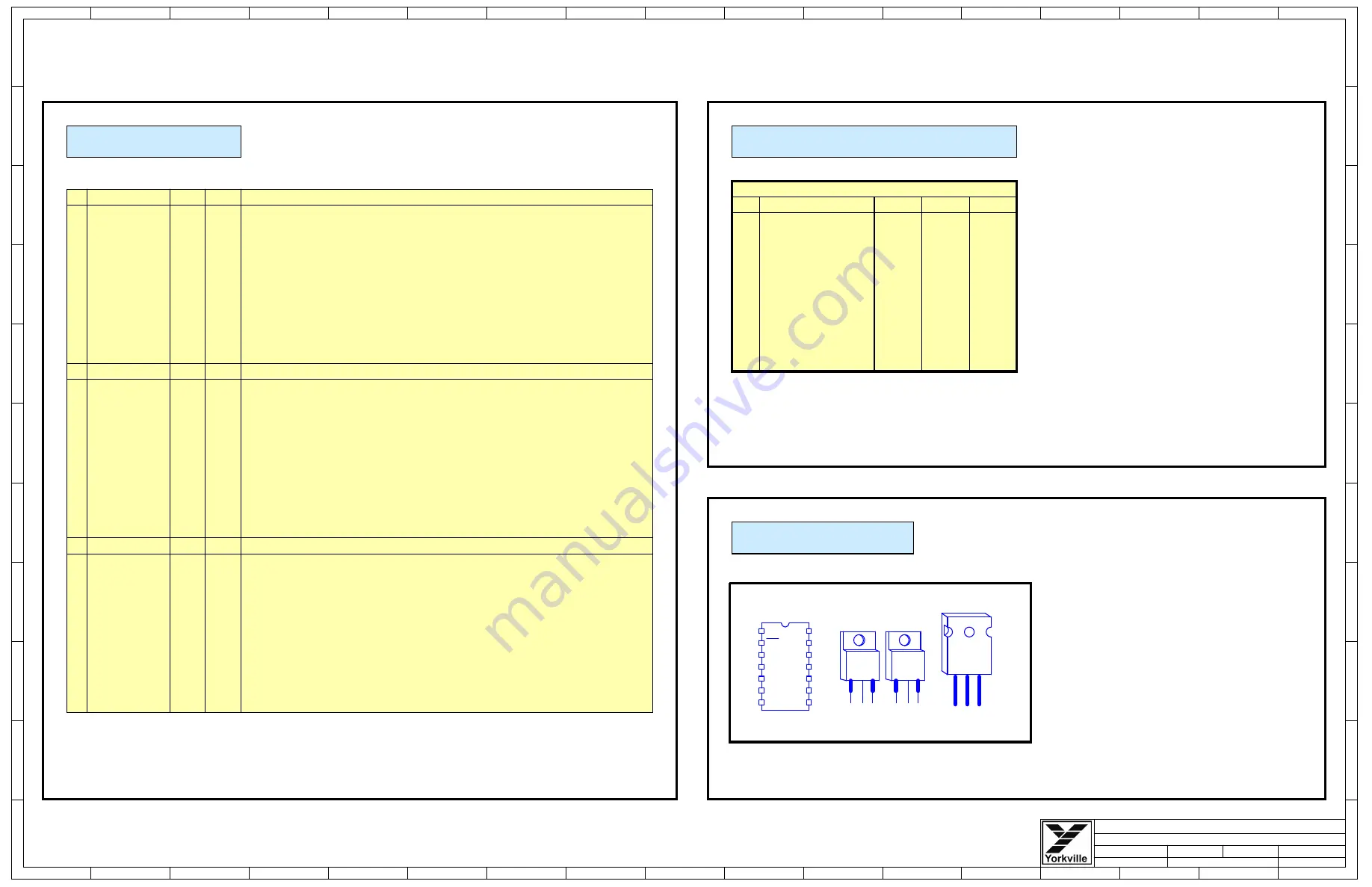 YORKVILLE Elite Series Service Manual Download Page 25