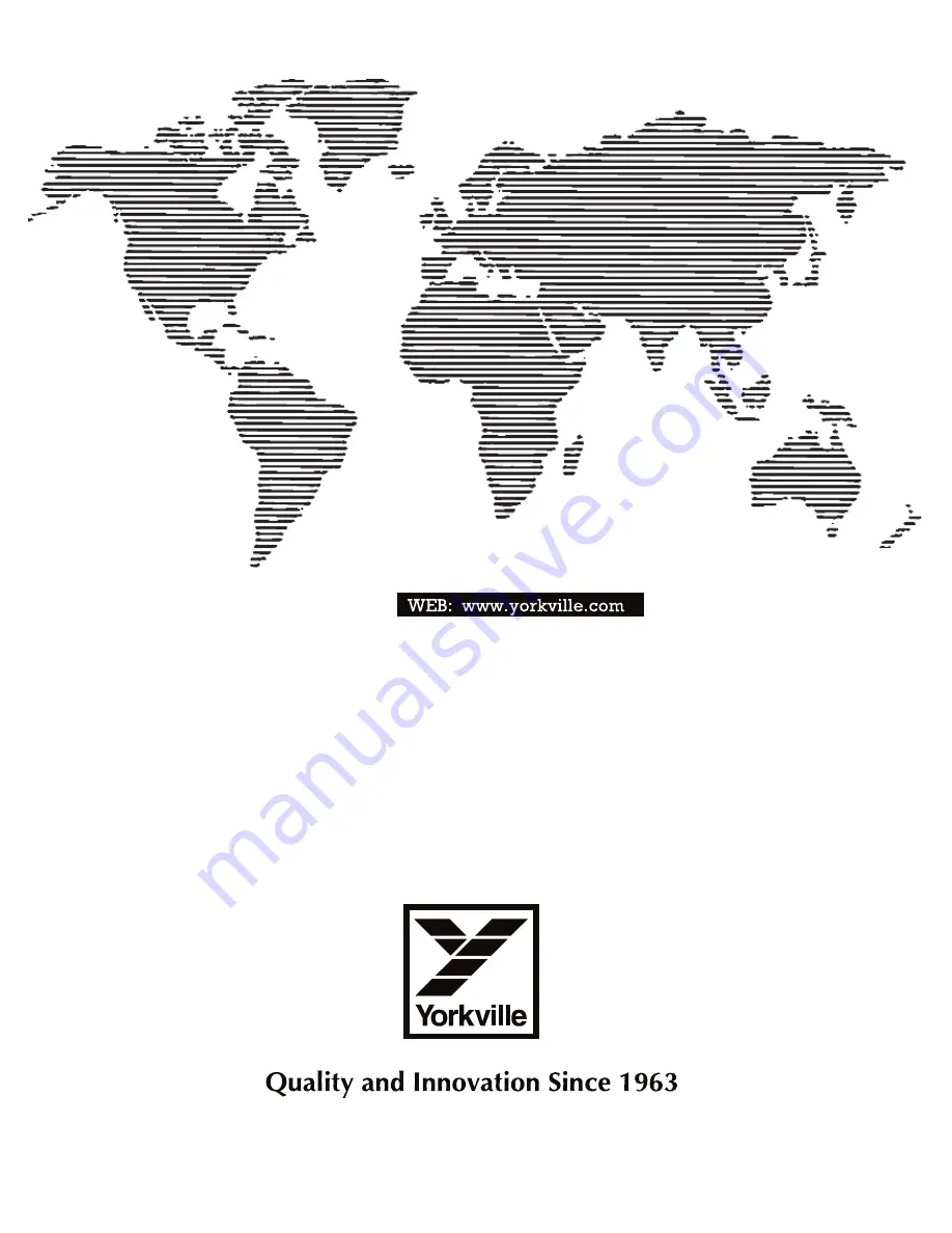 YORKVILLE PARALINE PSA2S Owner'S Manual Download Page 10