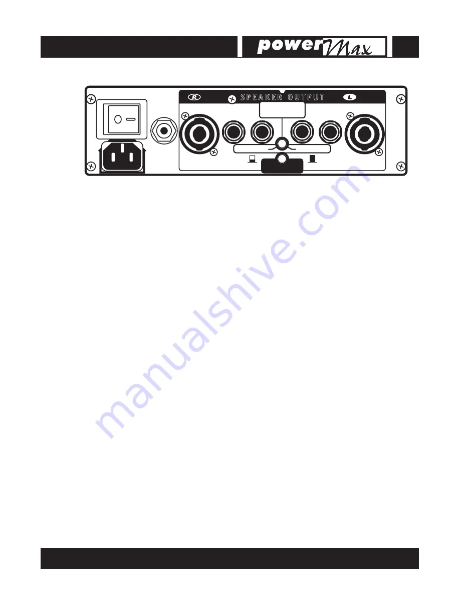 YORKVILLE PowerMAX2012 Owner'S Manual Download Page 18