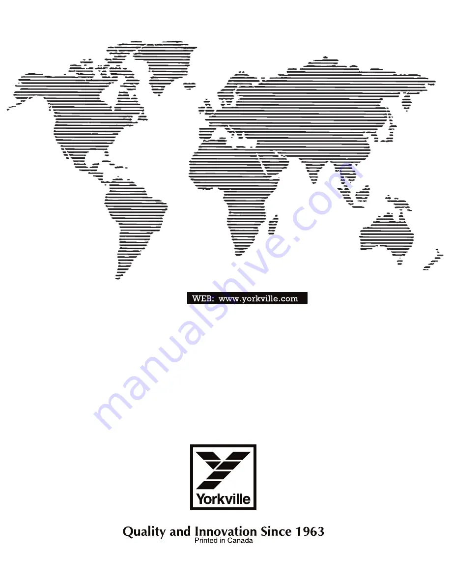 YORKVILLE PowerMAX2012 Owner'S Manual Download Page 24