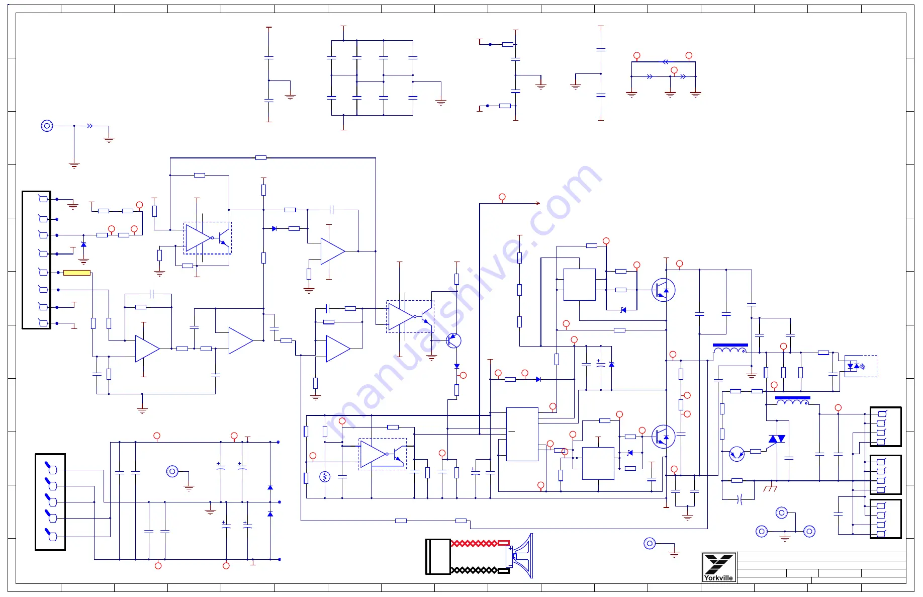 YORKVILLE Synergy SA221S Service Manual Download Page 43