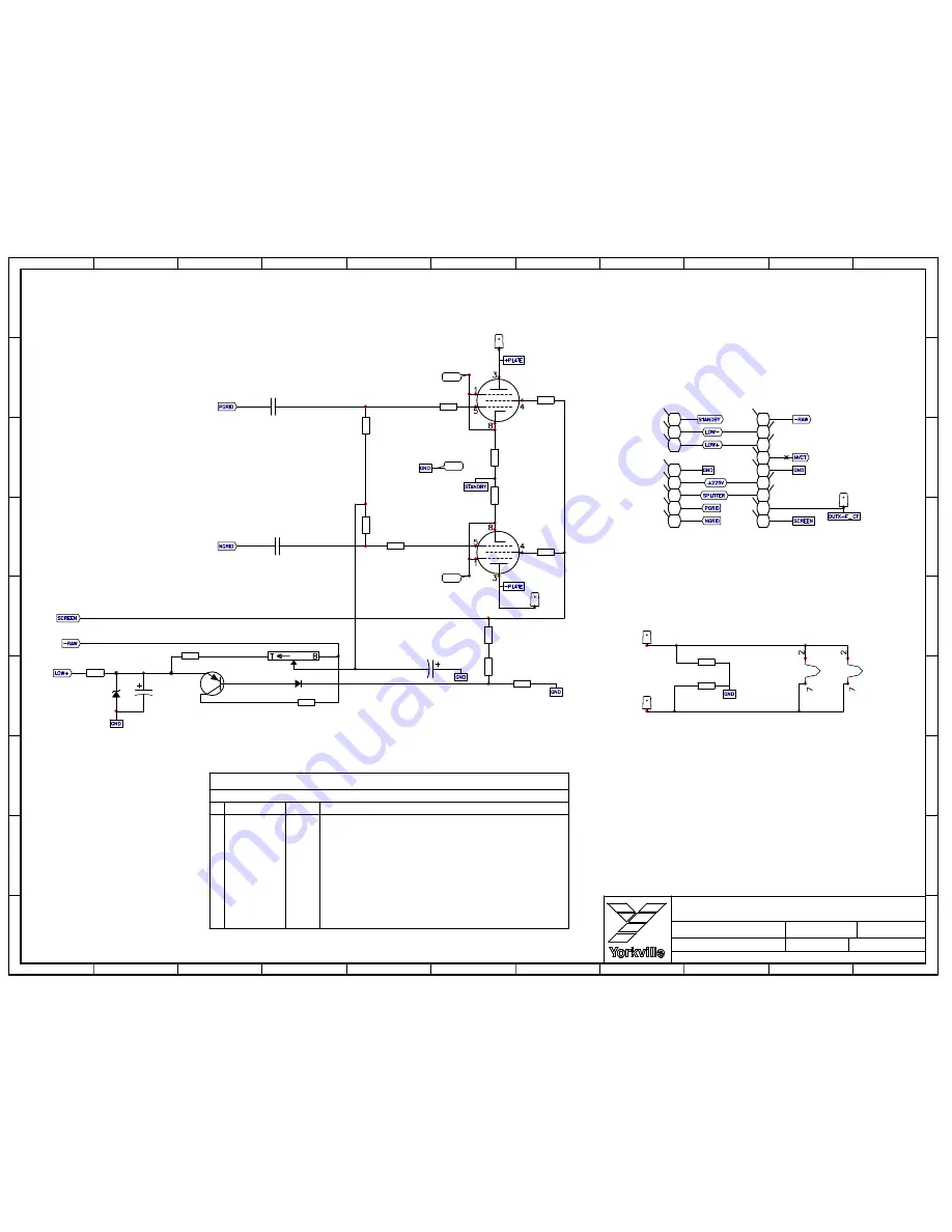 YORKVILLE Traynor YCS50H Service Manual Download Page 5